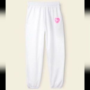 Vs pink limited edition campus pant, size large. NWT.